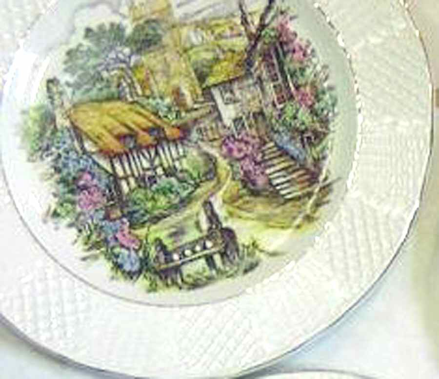 BUL59 Salad Plate by Burgess & Leigh-1