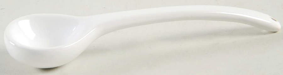 Seahorse and Seashell Menagerie White Sugar Spoon by Blue Sky-1