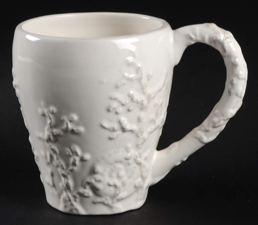 Seahorse and Seashell Menagerie White Mug by Blue Sky-1