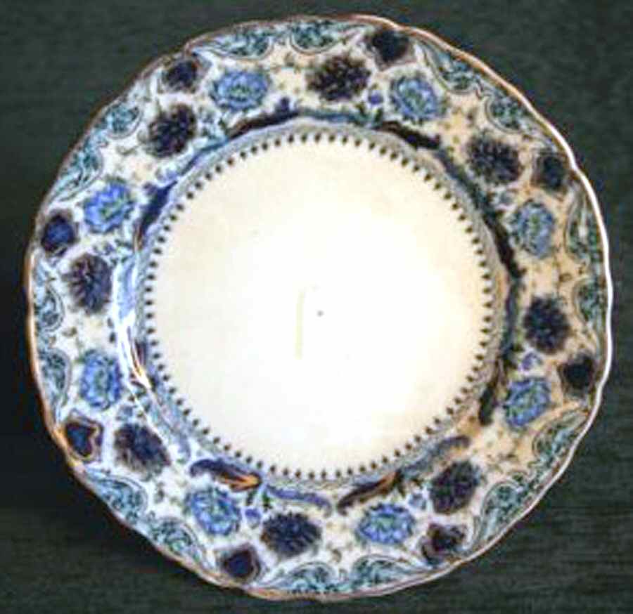 Coronation Bread & Butter Plate by Burgess & Leigh-1