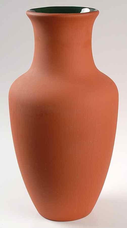 Terra Cotta 11" Vase by Bret Bortner Design-1