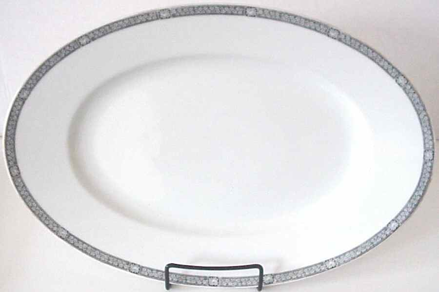 BLK149 16" Oval Serving Platter by Black Knight-1