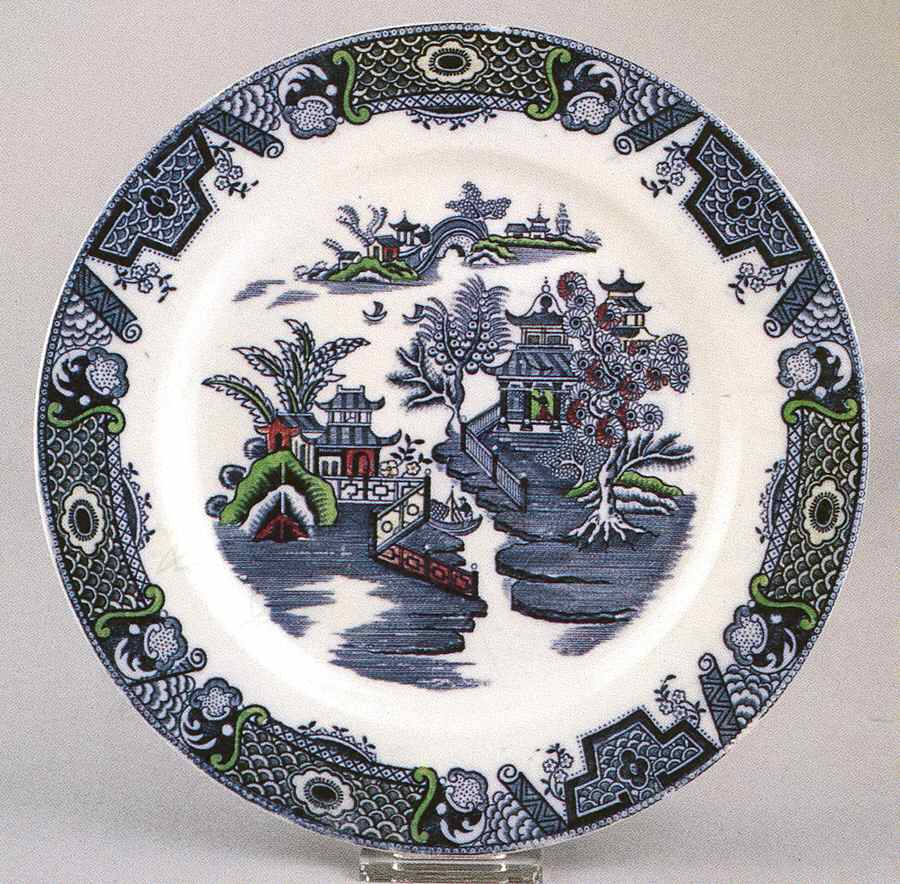 Worcester Luncheon Plate by Booths-1