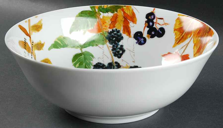 Harvest Berry 10" Round Serving Bowl by Bernardaud-1