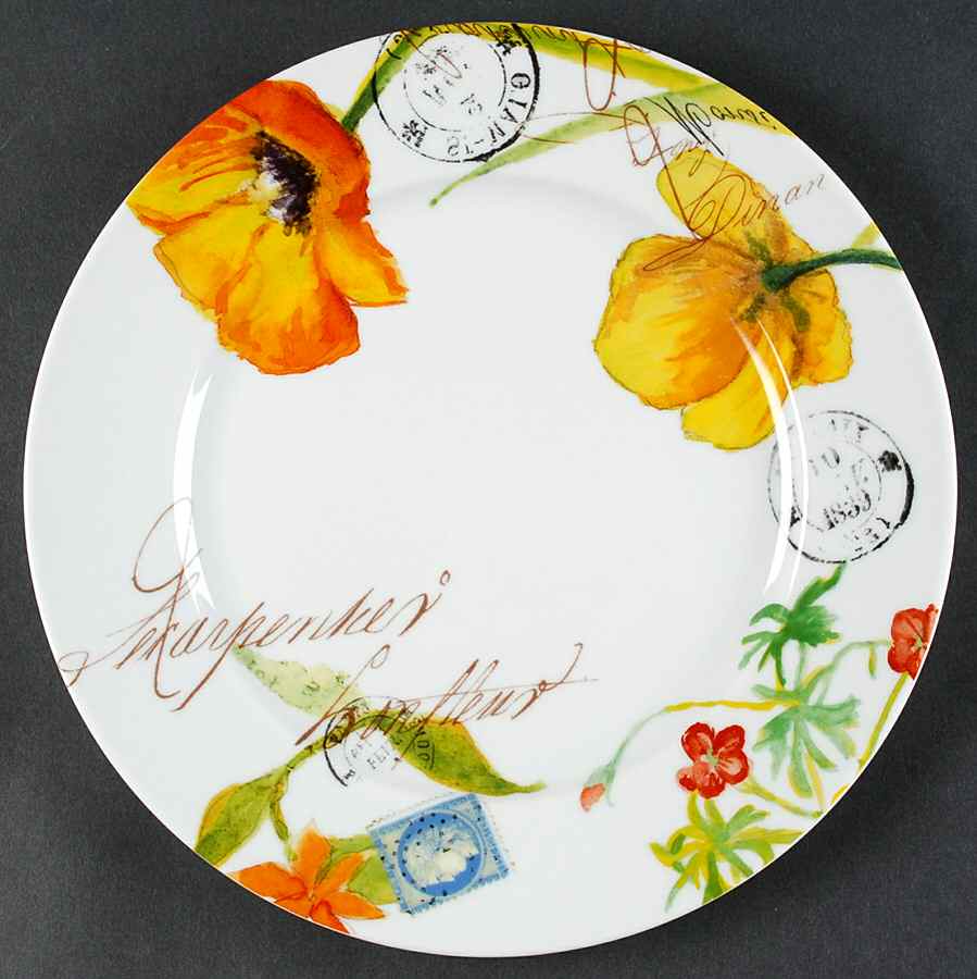 Jardin des Fleurs Dinner Plate by Bernardaud-1