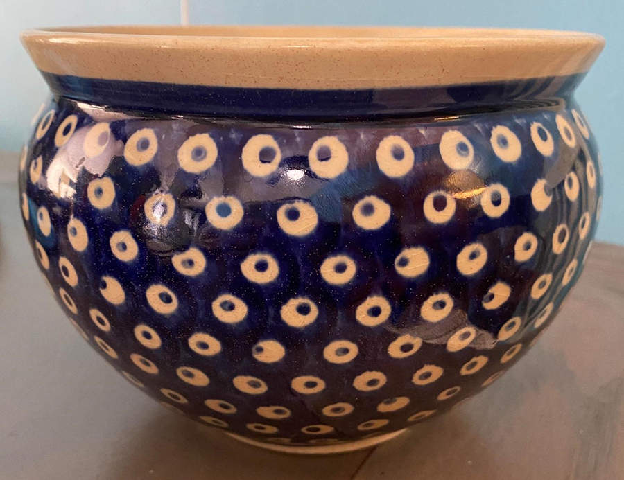 True Blue 5" Vase by BOLESLAWIEC-1