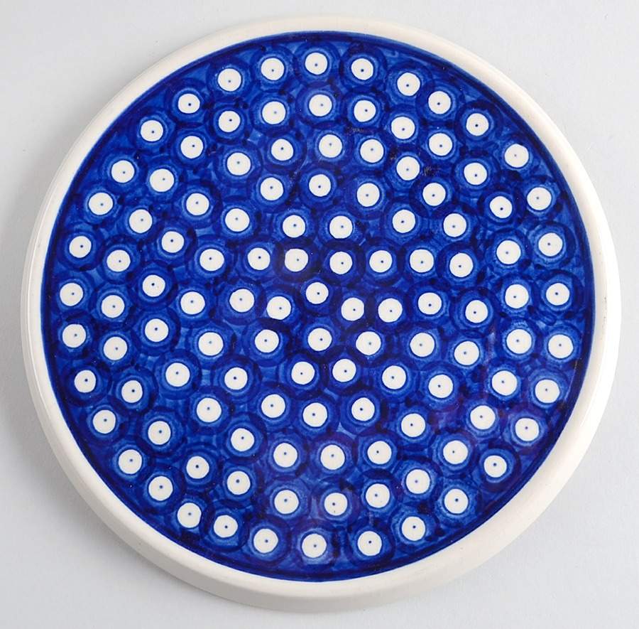 True Blue Trivet by BOLESLAWIEC-1