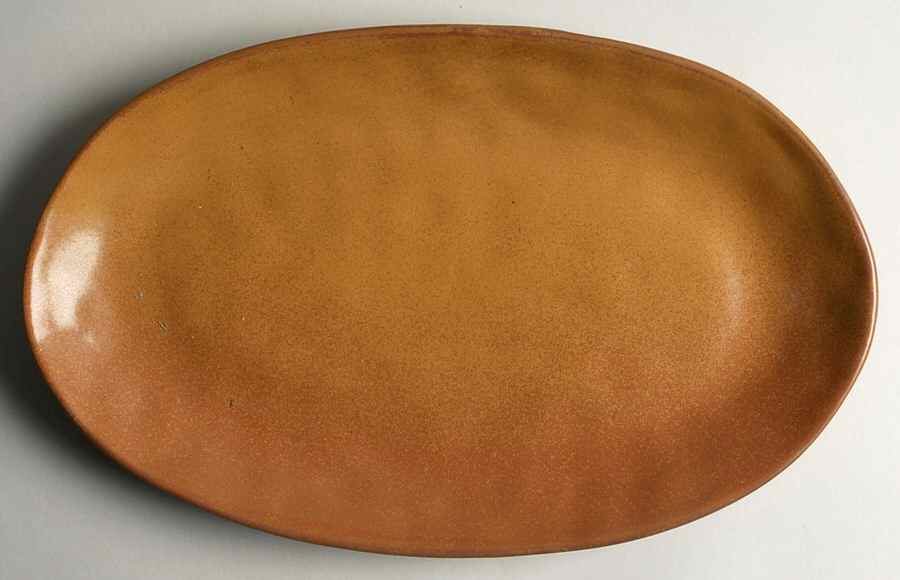 Adobe 13" Oval Serving Platter by Baum Brothers-1