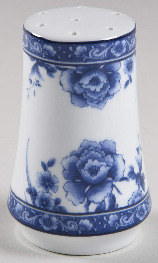 Blue Rose Pepper Shaker by Baum Brothers-1