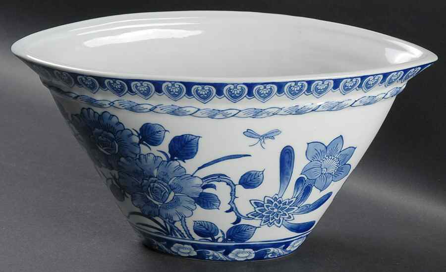 Blue Rose 6" Vase by Baum Brothers-1
