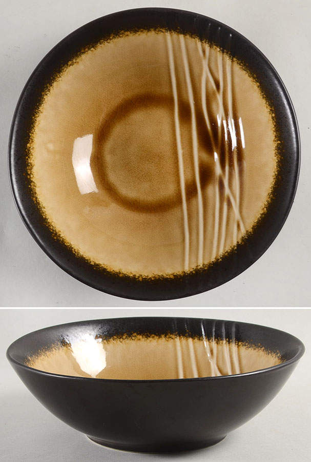Galaxy Amber Coupe Soup Bowl by Baum Brothers-1