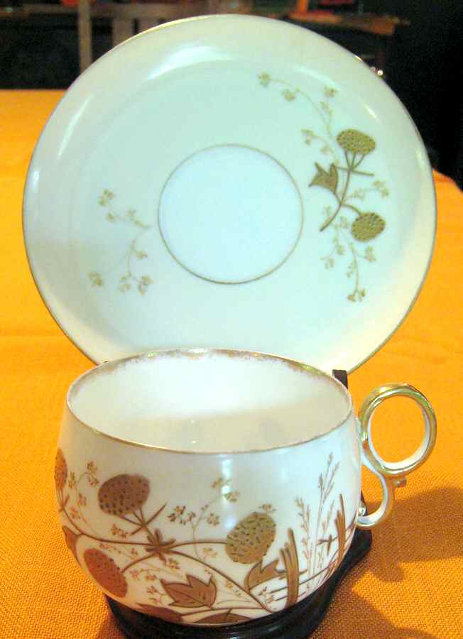 BWD601 Footed Cup & Saucer Set by Bawo & Dotter-1