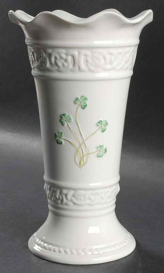 Tara Collection 10" Vase by Belleek Pottery (Ireland)-1