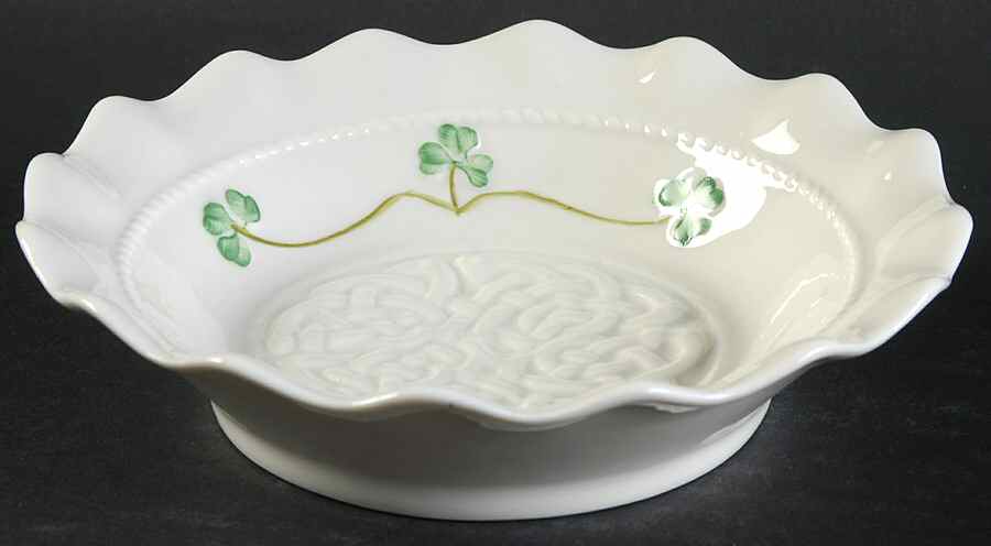 Tara Collection Open Candy Dish by Belleek Pottery (Ireland)-1