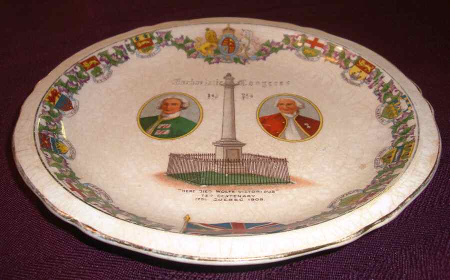 Eucharistic Congress Dinner Plate by Buffalo Pottery-1