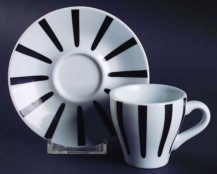 BDM3 Flat Demitasse Cup & Saucer Set by Bodum-1