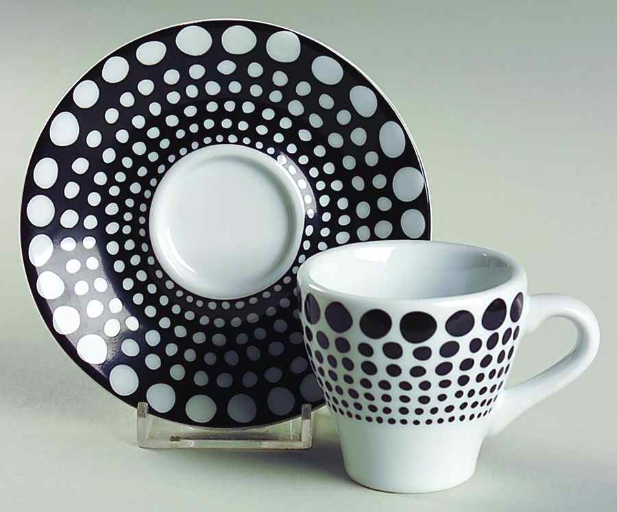 BDM3 Flat Demitasse Cup & Saucer Set by Bodum-1