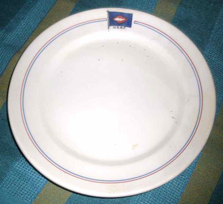 Usbf Dinner Plate by Buffalo Pottery-1