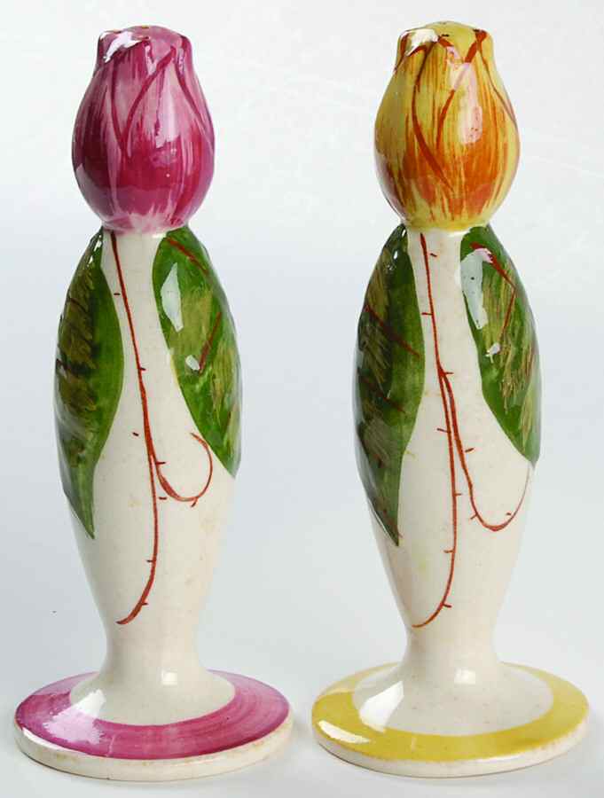 Bud Top Salt & Pepper Set by Blue Ridge Southern Pottery-1