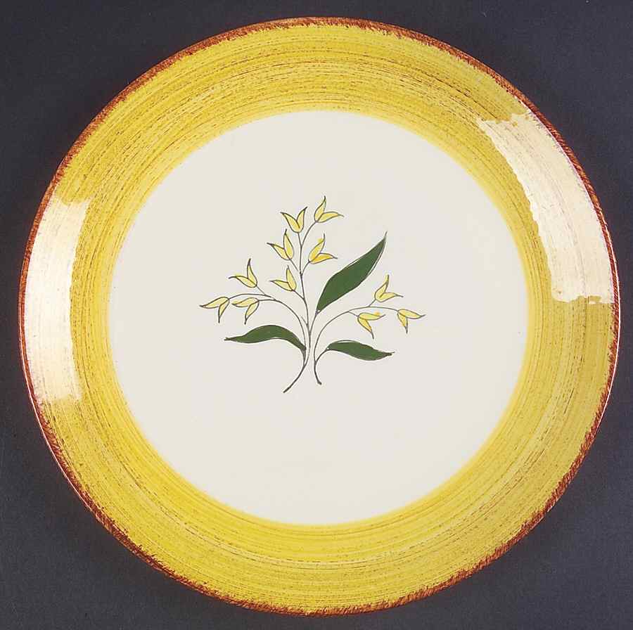 Artful Dinner Plate by Blue Ridge Southern Pottery-1