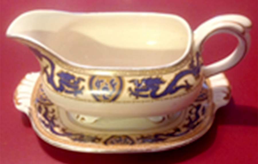 2868 Gravy Boat & Underplate by Booths-1
