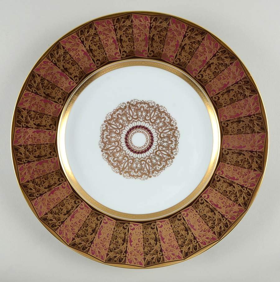 Eventail Service Plate (Charger) by Bernardaud-1