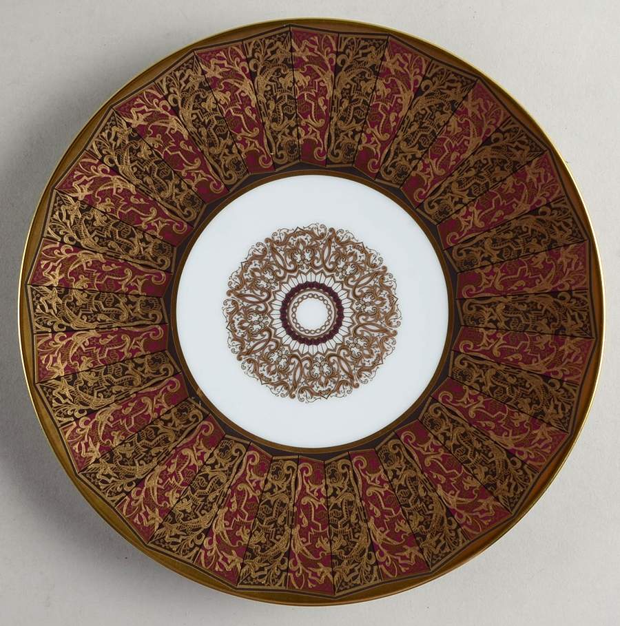 Eventail Coupe Salad Plate by Bernardaud-1