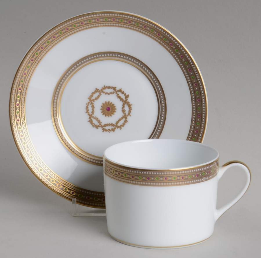 Palazzo Flat Cup & Saucer Set by Bernardaud-1
