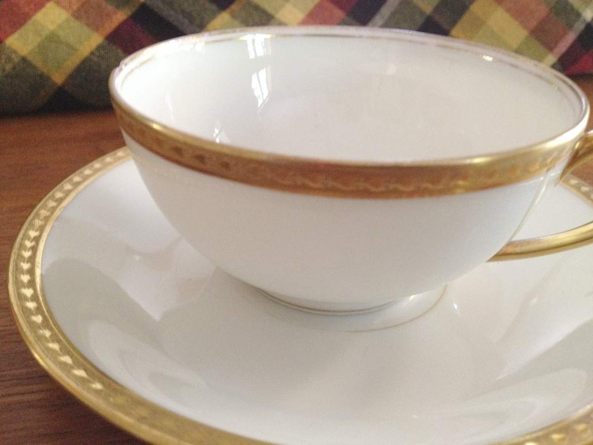 BWD610 Flat Cup & Saucer Set by Bawo & Dotter-1