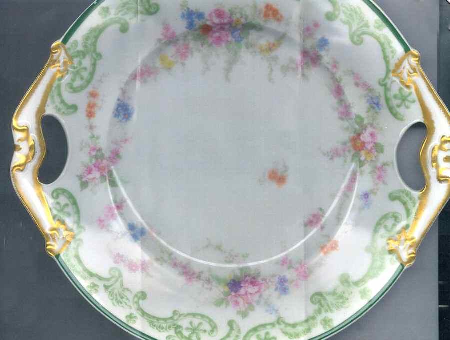 BER529 Handled Cake Plate by Bernardaud-1