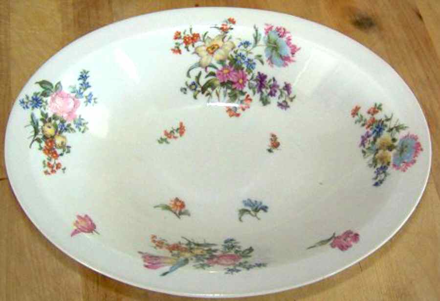 BAL38 12" Oval Serving Platter by H Balleroy-1