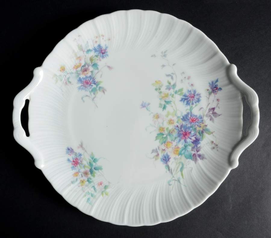 Poitou Handled Cake Plate by Bernardaud-1