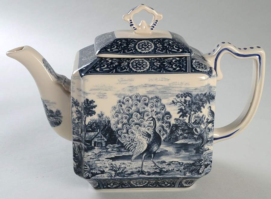 Opulent Manor Teapot & Lid by Burton & Burton-1