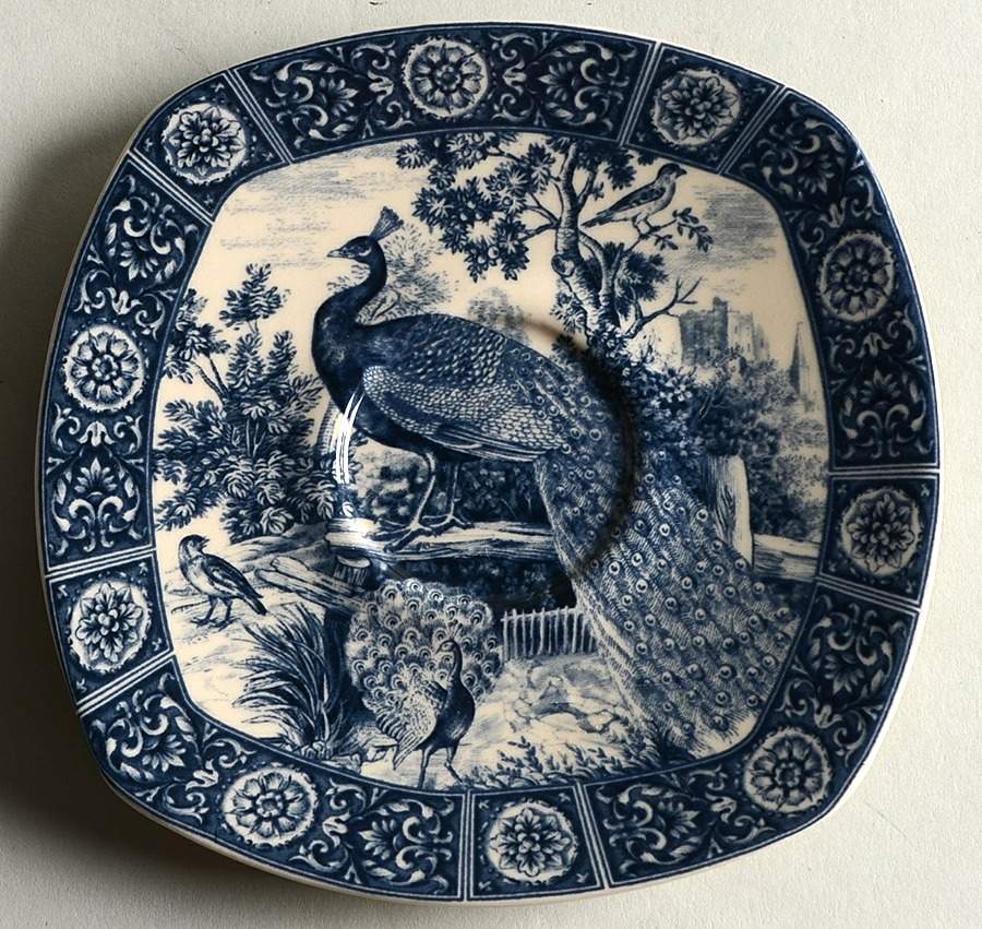 Opulent Manor Saucer by Burton & Burton-1