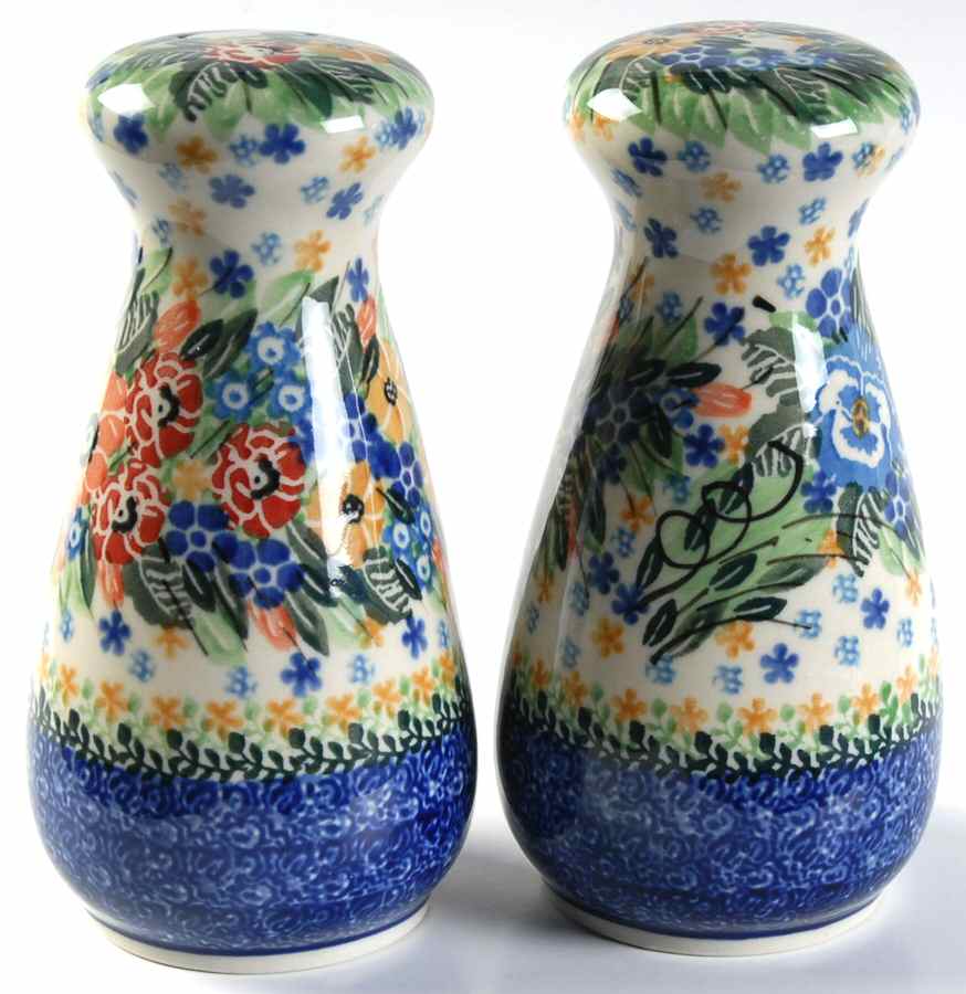 Harmonious Palette Salt & Pepper Set by BOLESLAWIEC-1
