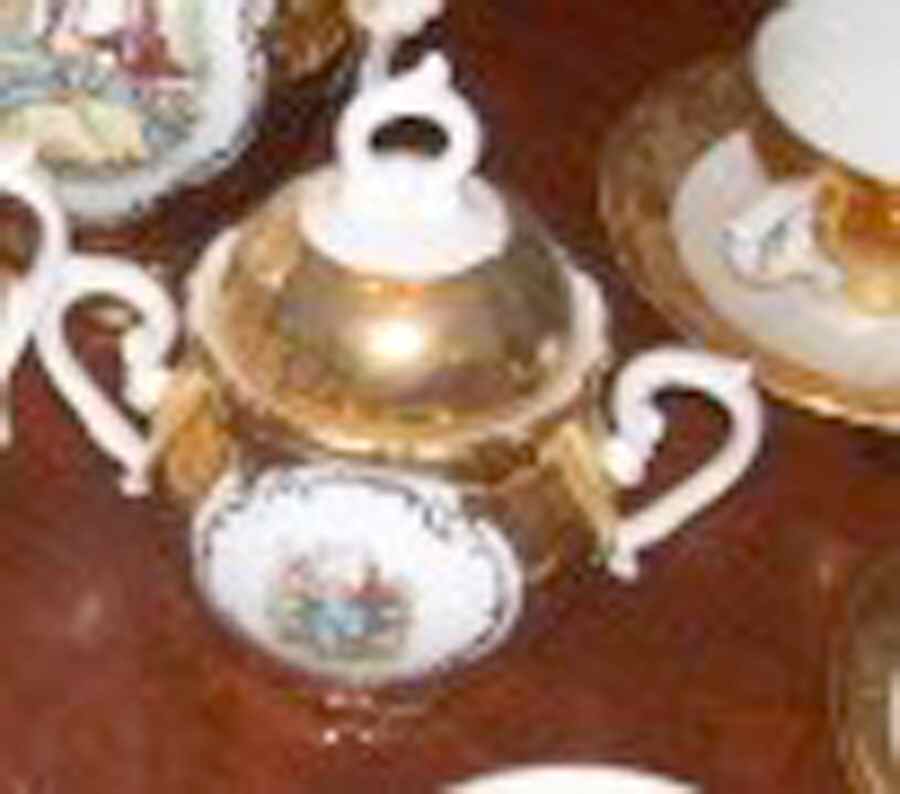 BTH211 Sugar Bowl & Lid by Bareuther & Co-1