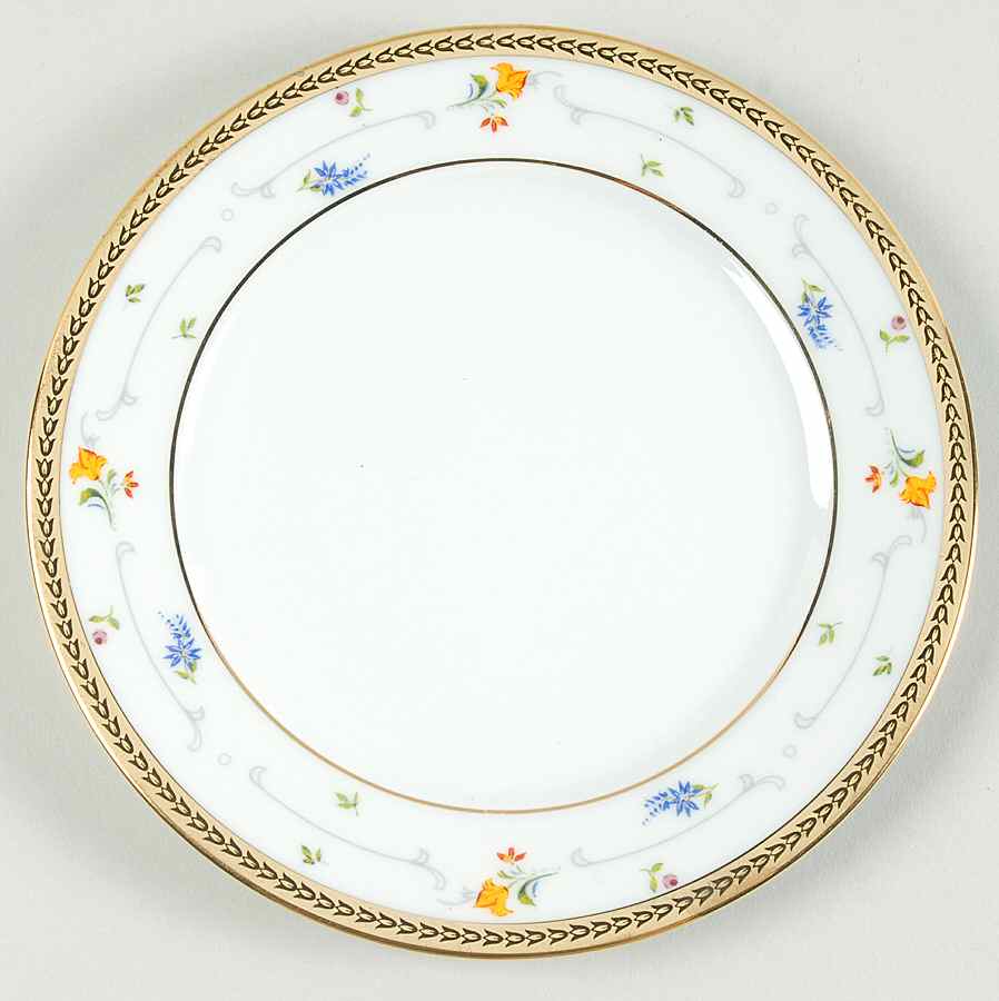 Petite Fleur Bread & Butter Plate by Baum Brothers-1