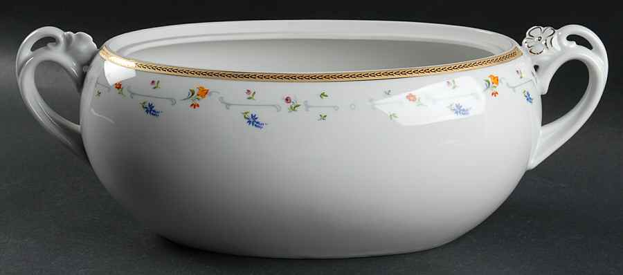 Petite Fleur Tureen No Lid by Baum Brothers-1