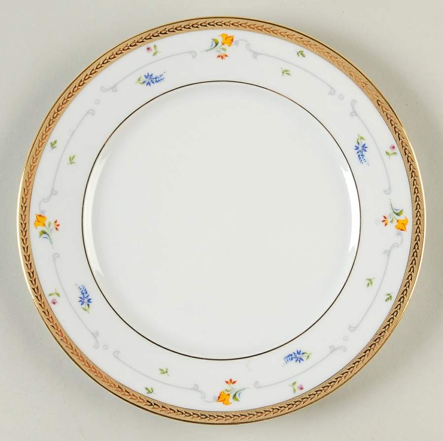 Petite Fleur Salad Plate by Baum Brothers-1