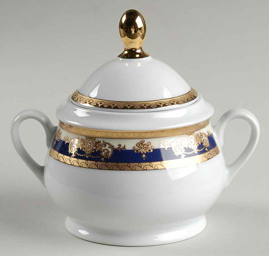 Jana Sugar Bowl & Lid by Baum Brothers-1