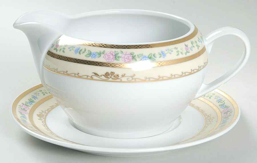 Saphyr Gravy Boat & Underplate by Baum Brothers-1
