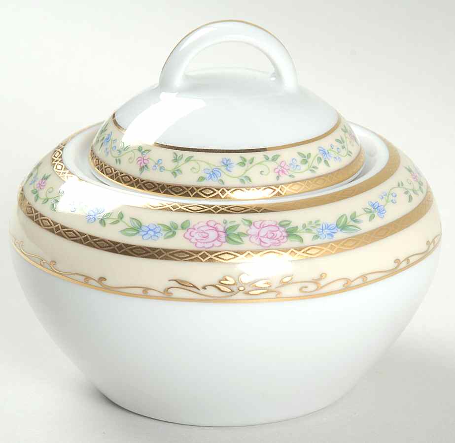 Saphyr Sugar Bowl & Lid by Baum Brothers-1