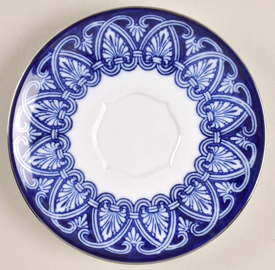 Grace Saucer for Flat Cup & Lid by Bombay-1