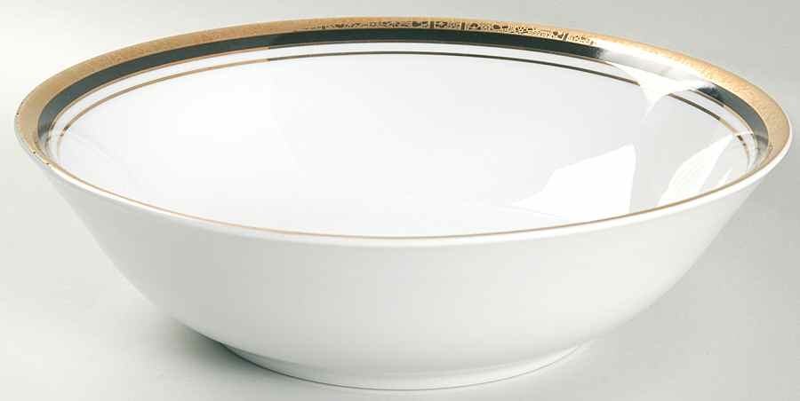 Westport Black 9" Round Serving Bowl by Baum Brothers-1