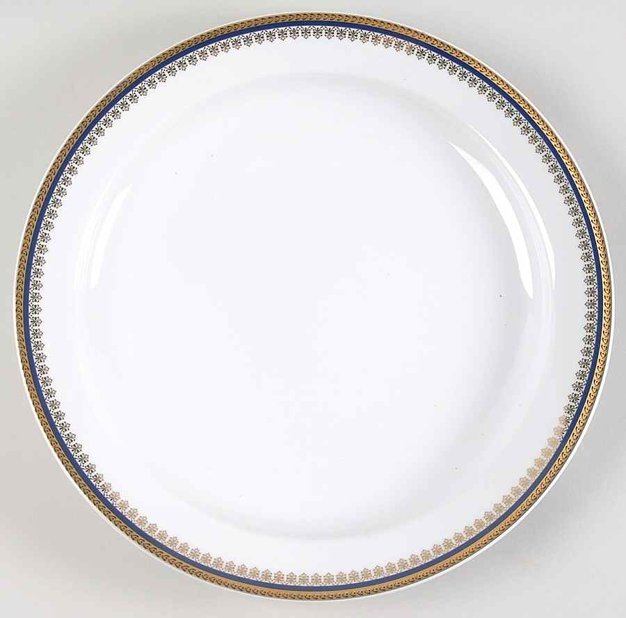 Amanda Cobalt 12" Chop Plate (Round Platter) by Baum Brothers-1