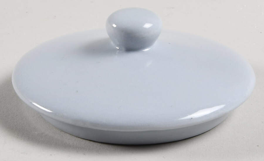 Lune Blue Lid for Sugar Bowl by Buffalo Pottery-1