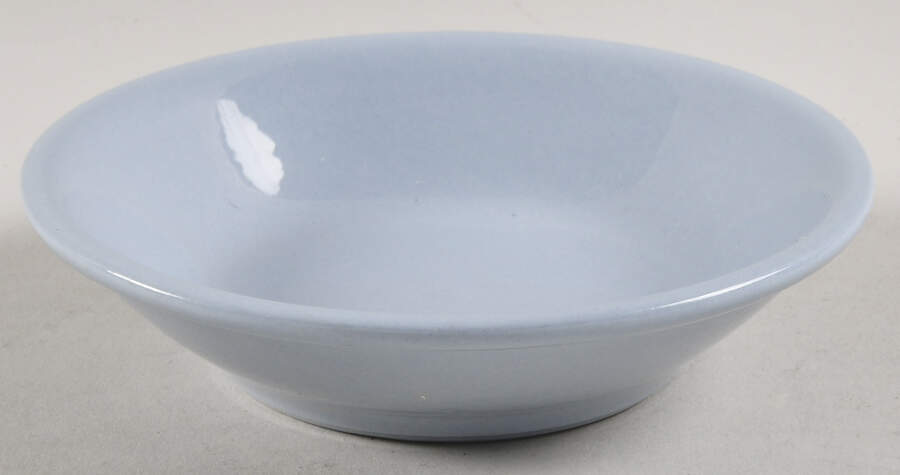 Lune Blue Fruit/Dessert (Sauce) Bowl by Buffalo Pottery-1