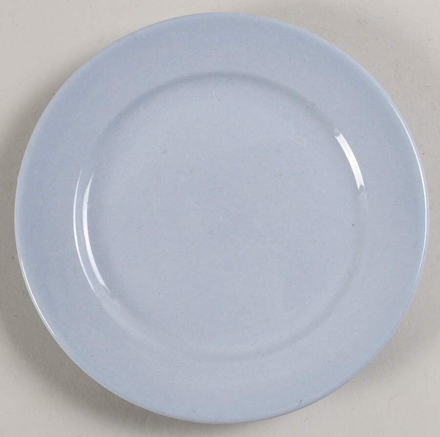 Lune Blue Dessert/Pie Plate by Buffalo Pottery-1
