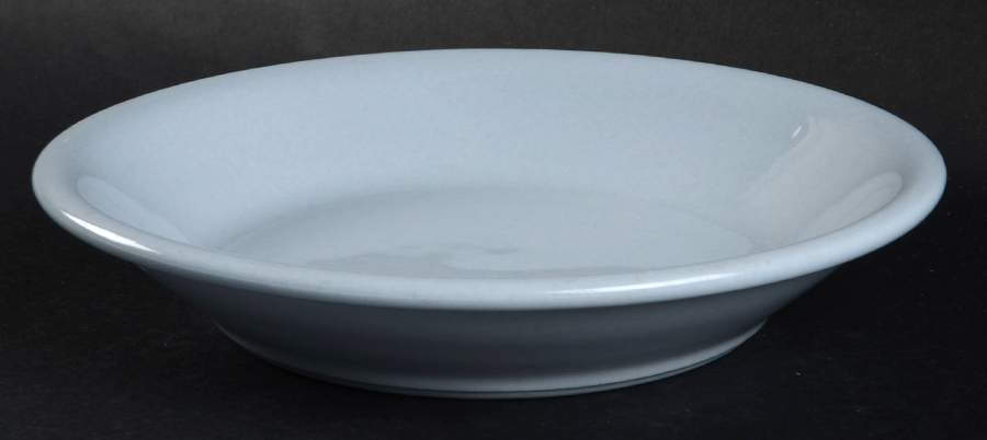 Lune Blue Coupe Soup Bowl by Buffalo Pottery-1