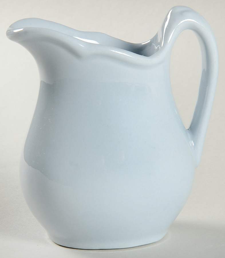 Lune Blue Creamer by Buffalo Pottery-1